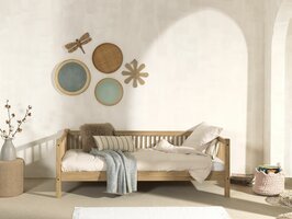 Forrest bedbank 90x200 massief eiken