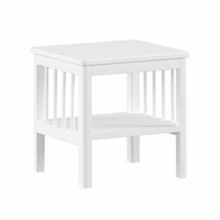 Forrest nachtkastje massief beuken wit