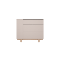 Basic commode 3 laden cashmere