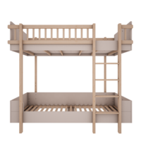 Basic stapelbed 90x200 cashmere