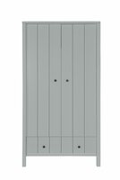 Novelies Allpin 2 deurs kast met lade grijs
