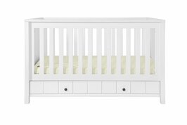 Novelies Allpin Meegroei ledikant 70x140 met lade wit