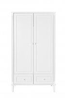 Novelies Bianca 2 deurs kast met laden wit