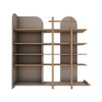 Bloom boekenkast eiken cashmere