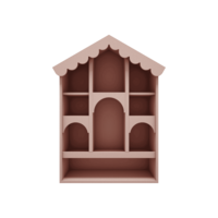 Babushka poppenhuis roze