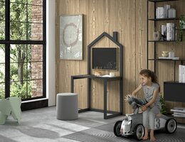 Bureau huisje massief grenen antra