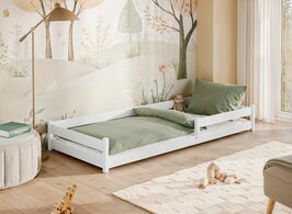 Andria inloop bed massief grenen 80x160 wit