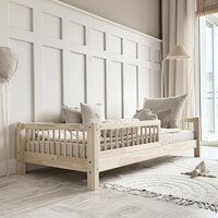 Basic Slats Montessori bed 80x160 onbehandeld hout