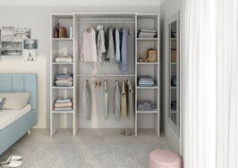 Trasman Eco+ garderobe wandkast wit 