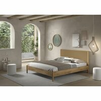 Olive Rope 2-persoonsbed 180x200 massief eiken 