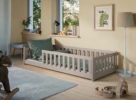 Barletta inloop bed massief grenen 90x200 cashmere