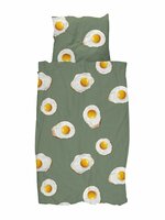 Snurk dekbedovertrek Eggs 1 persoons 140x200/220