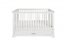 Novelies Melody meegroei ledikant 70x140 met lade wit