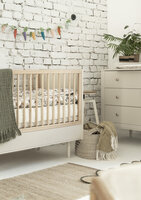 Petite 3 in 1 ledikant 60x120 champagne