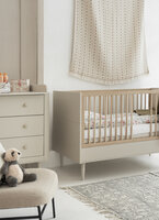 Petite ledikant / cotbed 70x140 champagne