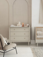 Petite commode 3 laden champagne