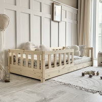 Basic David Montessori bed 120x200 pure wood