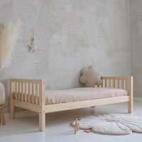 Basic Classic bed 90x190 onbehandeld hout