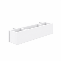 Lifetime opbergbox voor bed of wand grenen wit