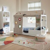 Lifetime Original 4 in 1 Montessori bed 90x200 grenen white wash