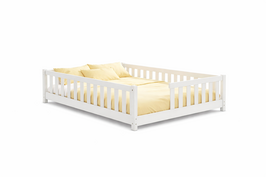 Lazzaro inloop bed massief grenen 90x200 wit