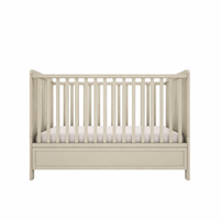 Vintage meegroei ledikant 70x140 eucalyptus