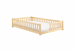 Lazzaro inloop bed massief grenen 80x180 naturel