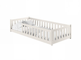 Barletta inloop bed massief grenen 80x160 cotton wit