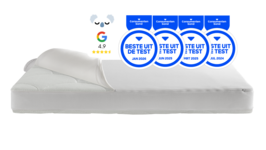 Zzzoo ademend Airgosafe Koala babymatras 70x140x13