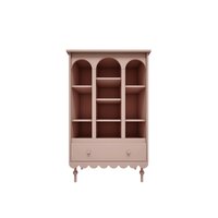 Babushka boekenkast pink