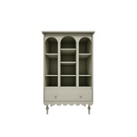 Babushka boekenkast olive