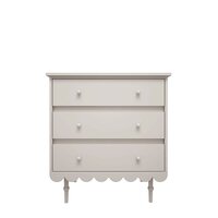 Babushka commode 3 laden wit