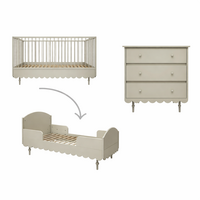 Babushka 2-delige meegroei kamer olive