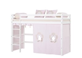 Hoppekids Fairytale flower tent voor 90x200 middelhoogslaper 