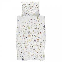 Snurk dekbedovertrek Flower Fields 1 persoons 140x200/220