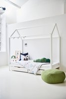 Hoppekids Basic huis bed 90x200 grenen wit