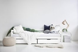 Hoppekids Eco Dream sofabed 90x200 grenen wit