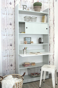 Coming kids Morris bureau / boekenkast in één mint-wit ... Coming kids Morris bureau / boekenkast in één mint-wit ...